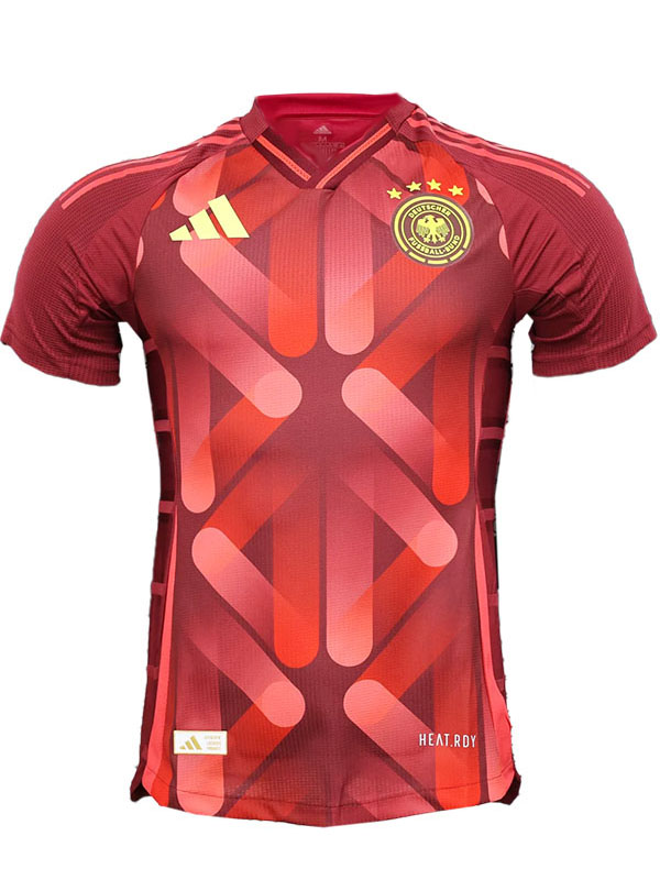 Germany maillot de football pour adulte version spéciale joueur uniforme de football pour homme tenue de sport rouge haut 2025-2026